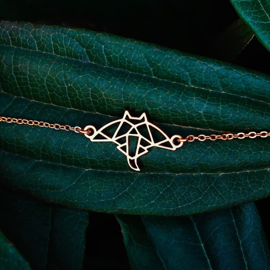 bracelet raie 1 or chaine feuille #Modèle_Modèle 1