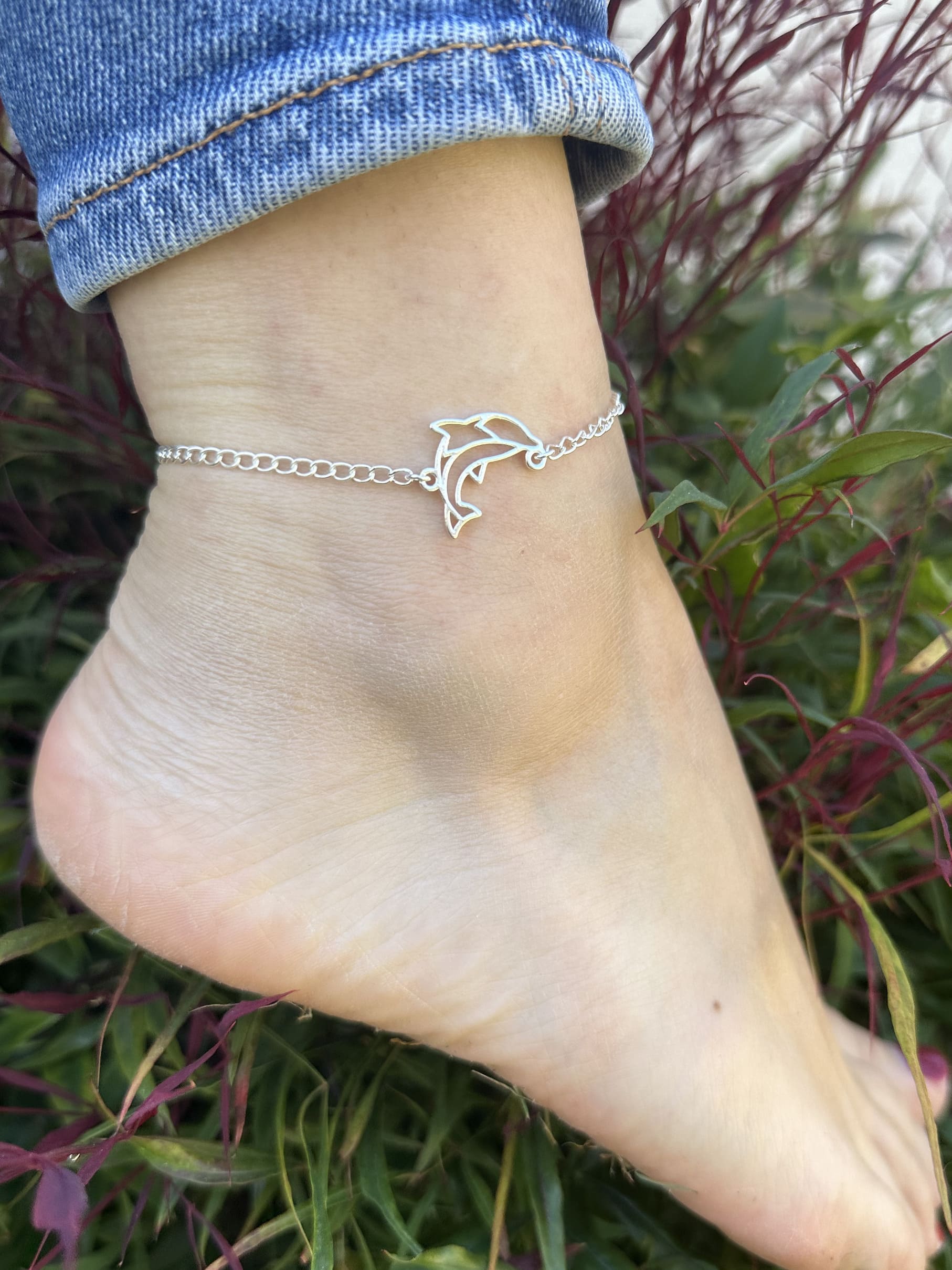 Bracelet de cheville dauphin