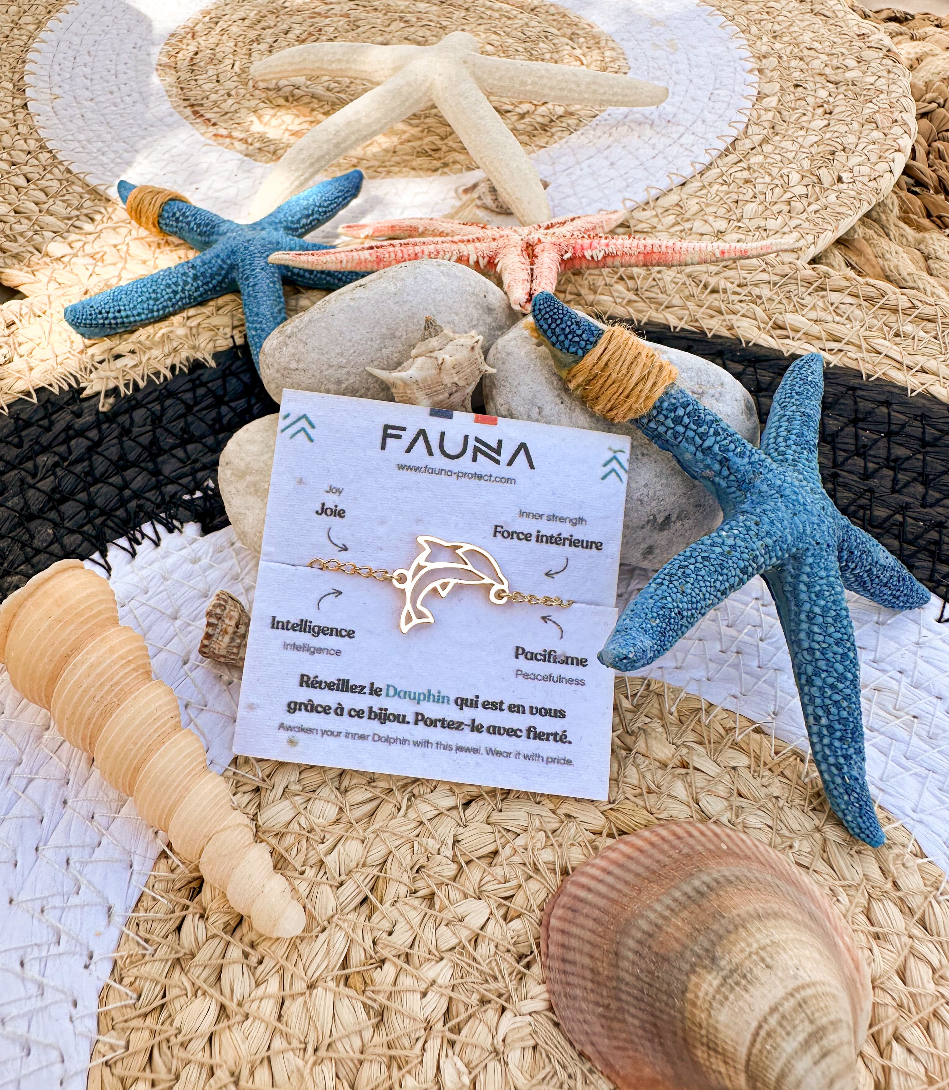 Bracelet de cheville dauphin