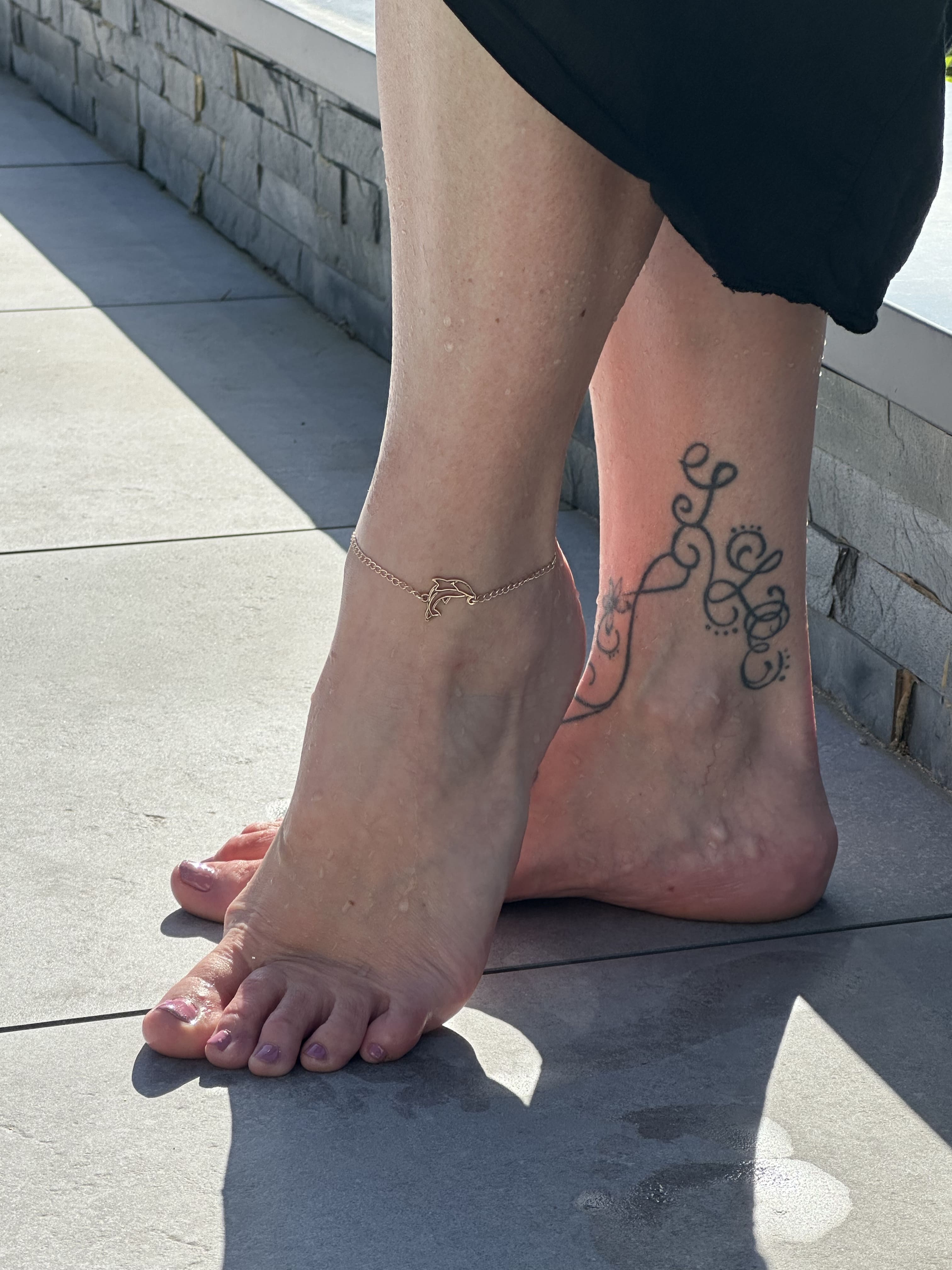 Bracelet de cheville dauphin