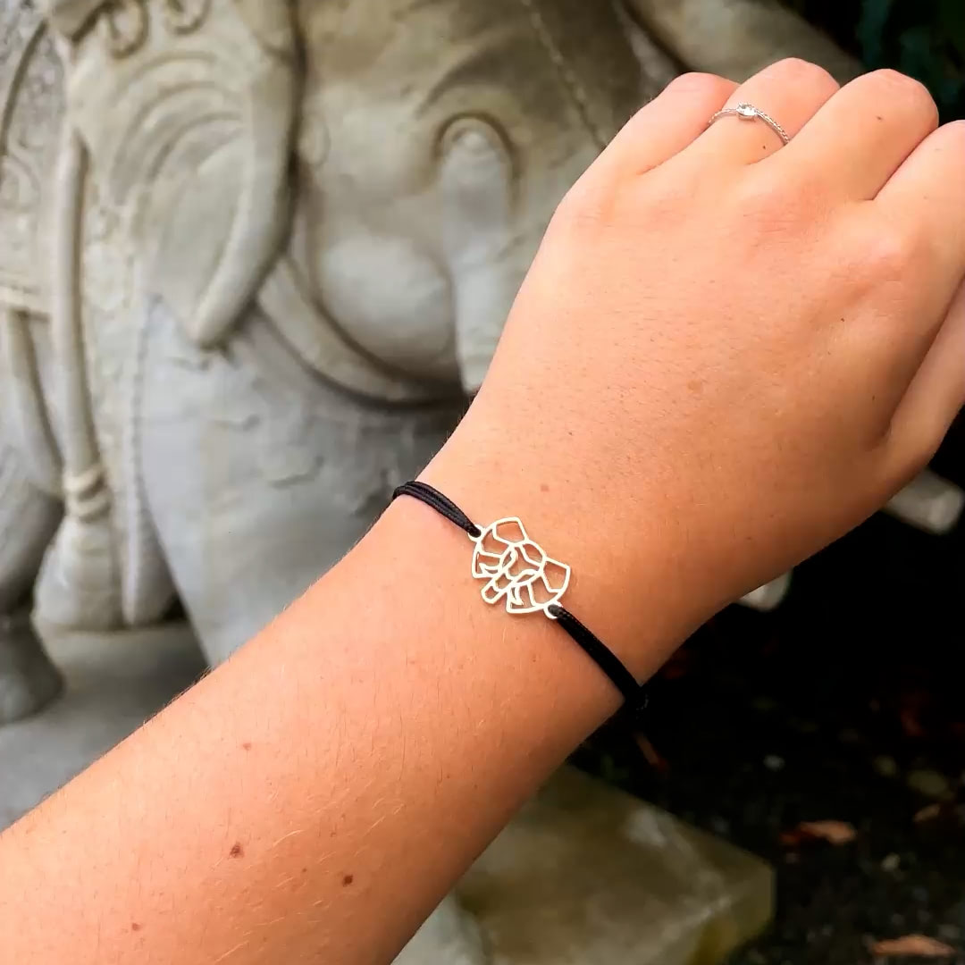 Video Bracelet elephant bracelet femme
