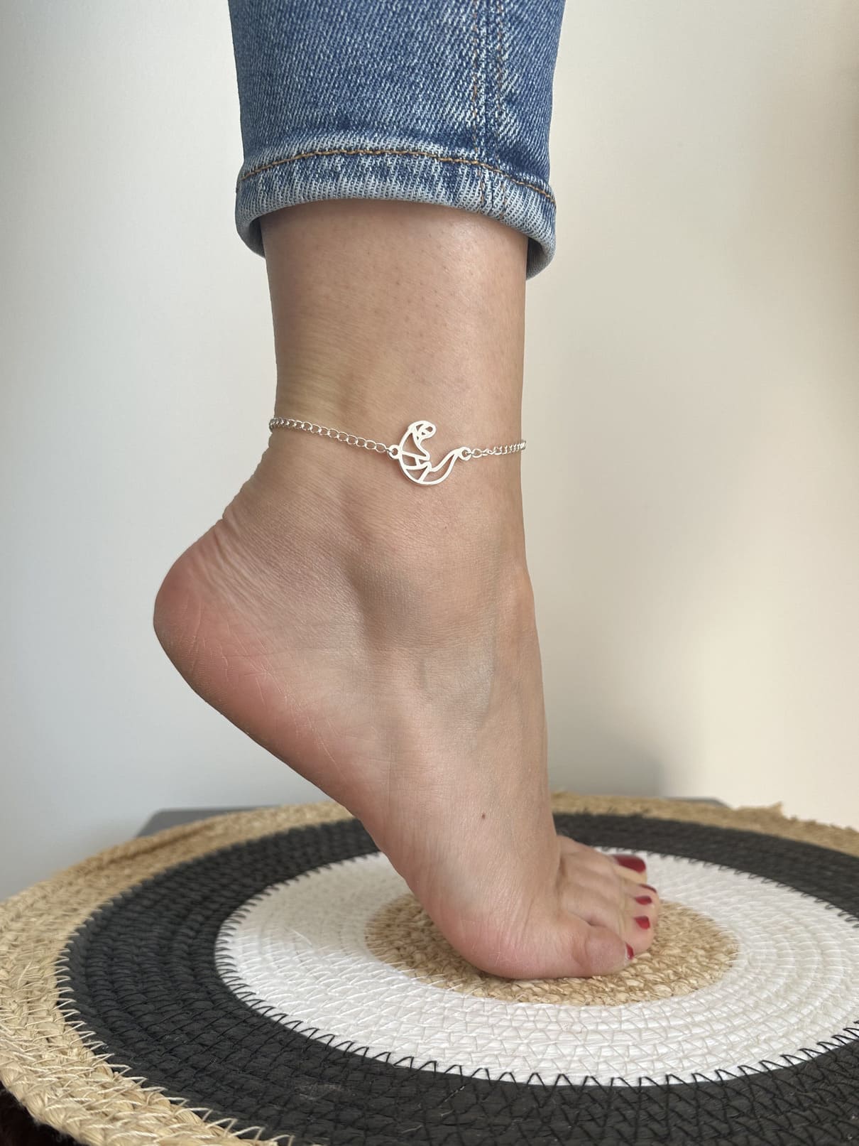 Bracelet de cheville Loutre