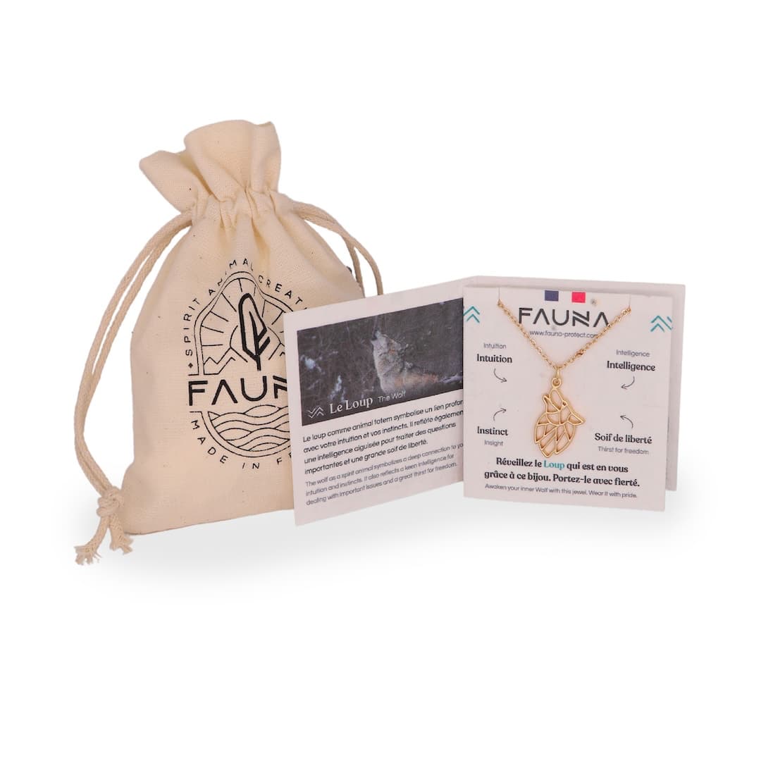 Halskette Wolf
