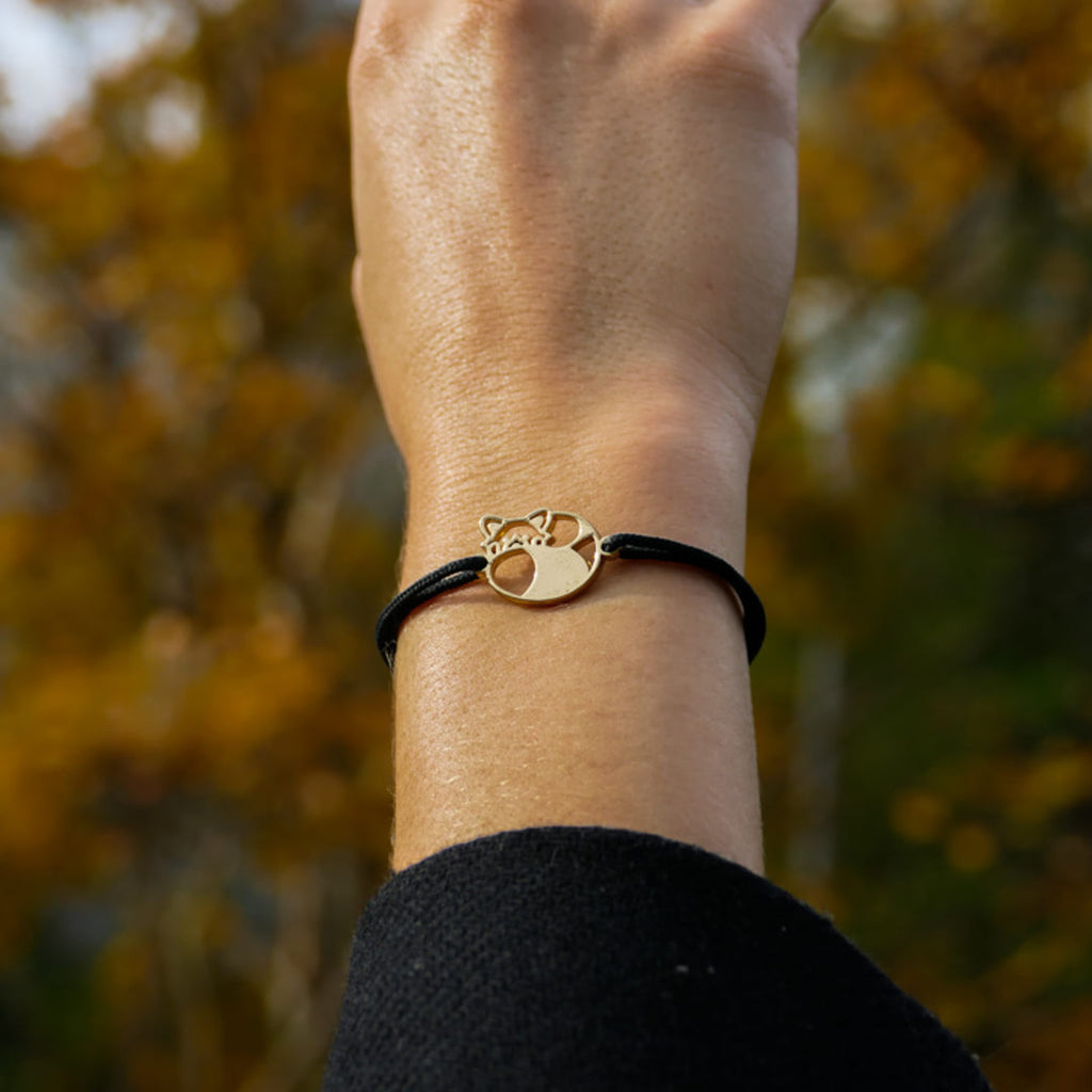 Video Bracelet animal totem Panda Roux
