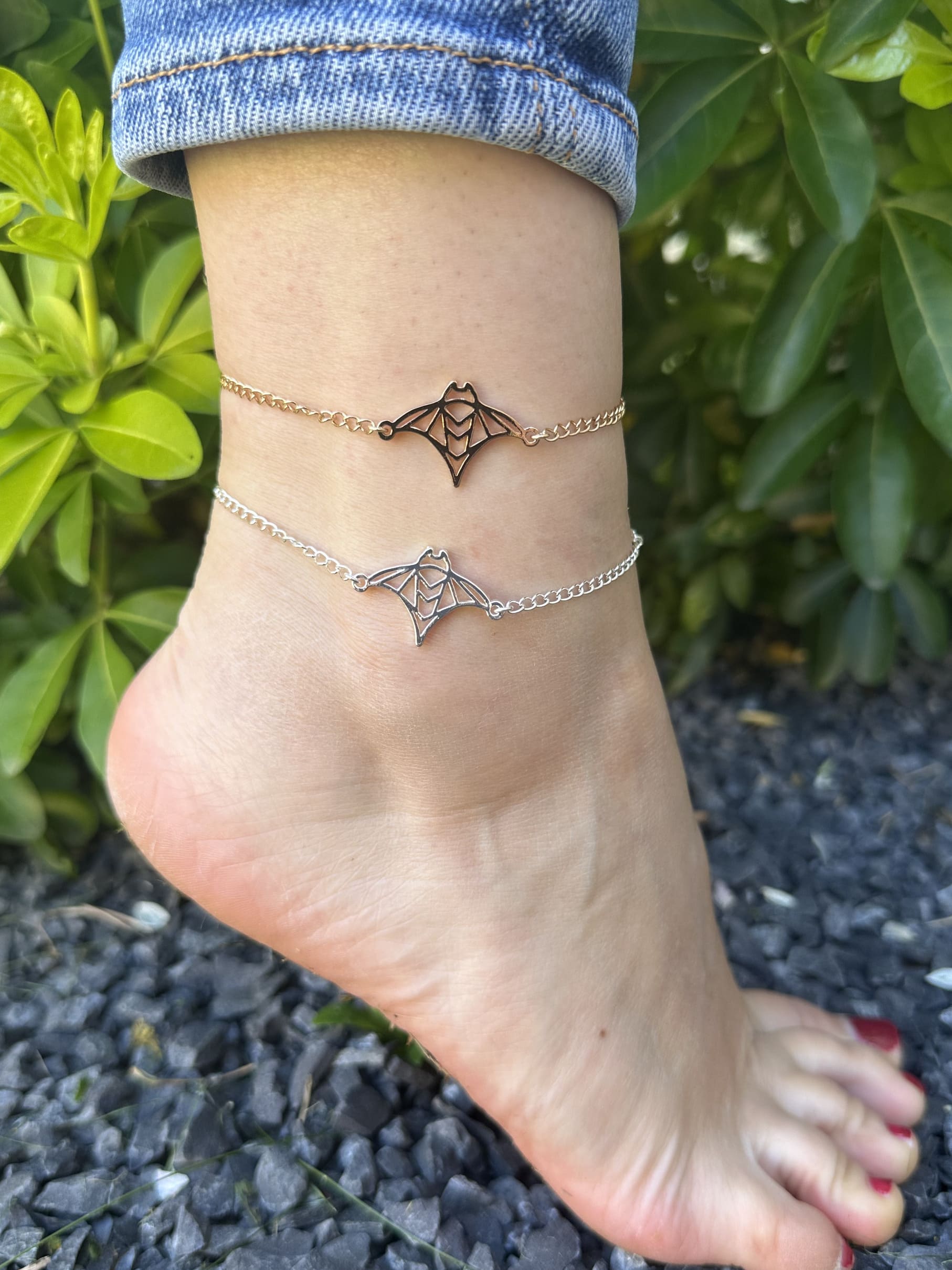 Bracelet de cheville Raie