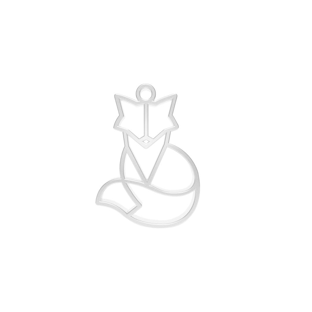 Pendentif Renard Argent