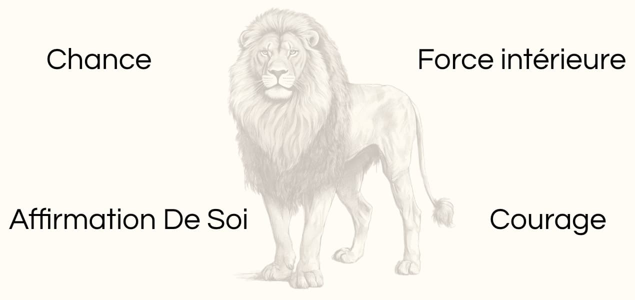 Signification animal totem lion