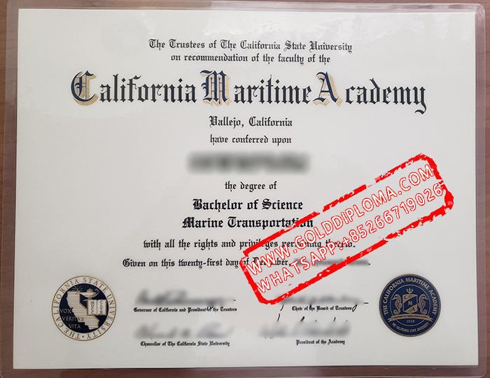 California Maritime Academy Fake Degree