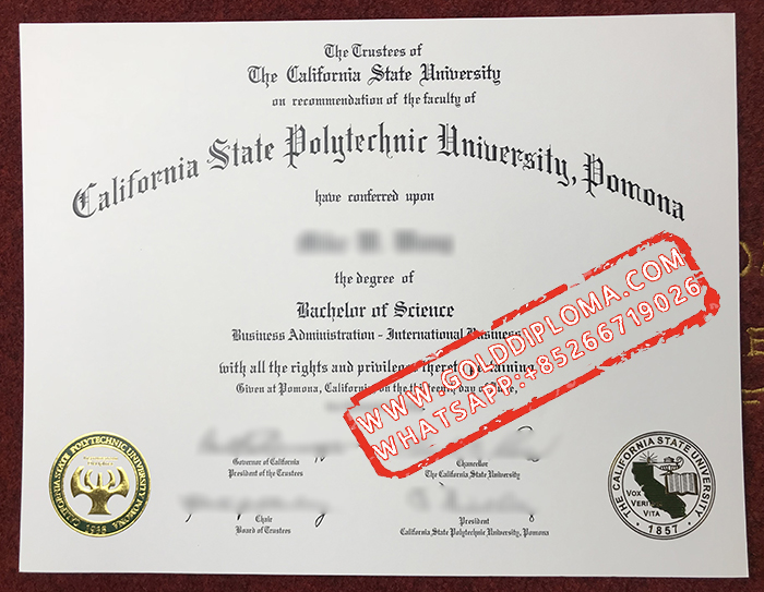 California State Polytechnic University-Pomona fake degree