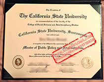 California State University Sacramento Fake Degree