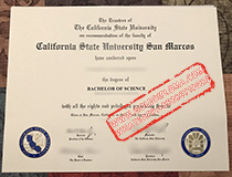 California State University San Marcos Fake Degree