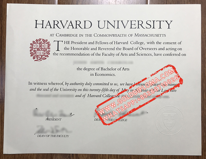 Harvard University Fake Degree