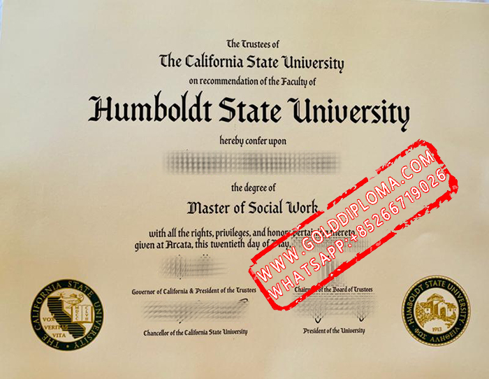 Humboldt State University Fake Degree