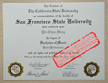 fake San Francisco State University degree