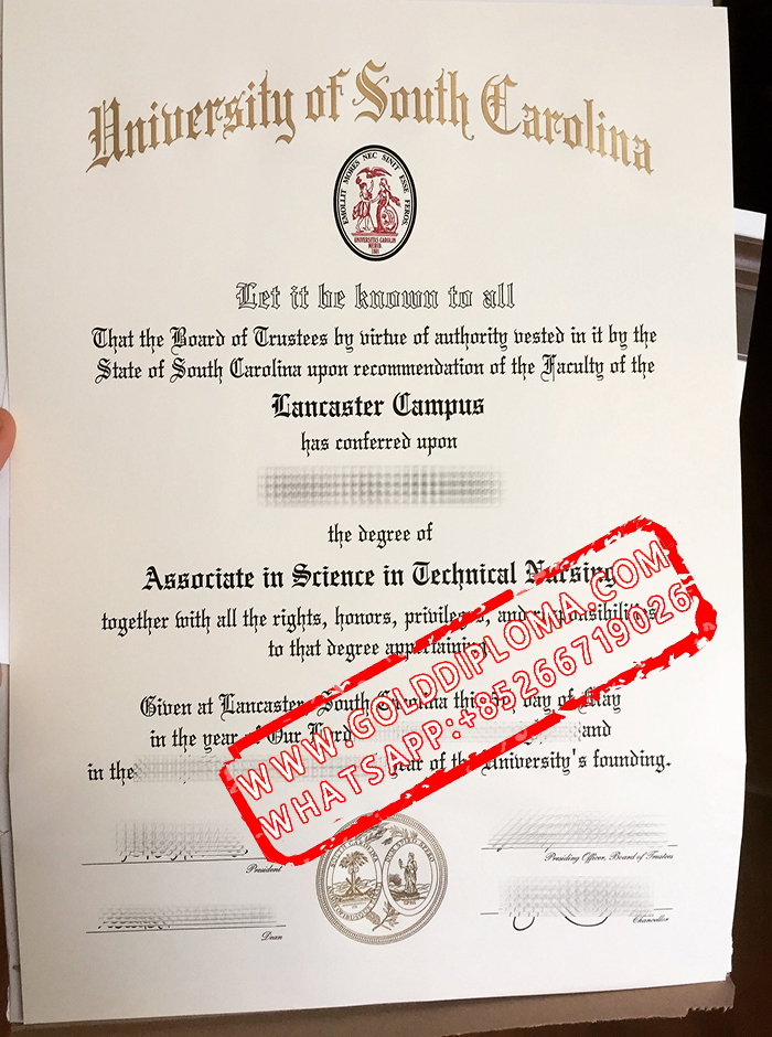 University of South Carolina Lancaster fake degree