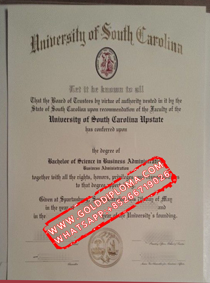 University of South Carolina Spartanburg fake degree