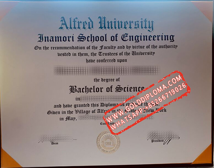 Alfred University fake degree 