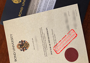 Bond University fake diploma