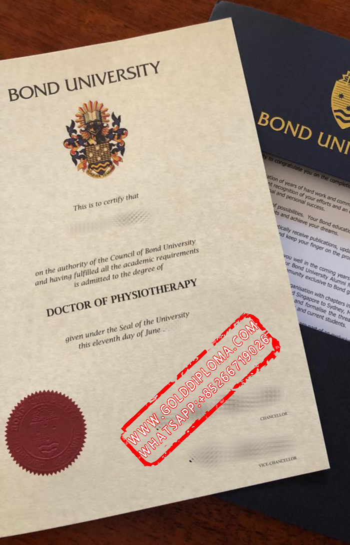 Bond University fake diploma