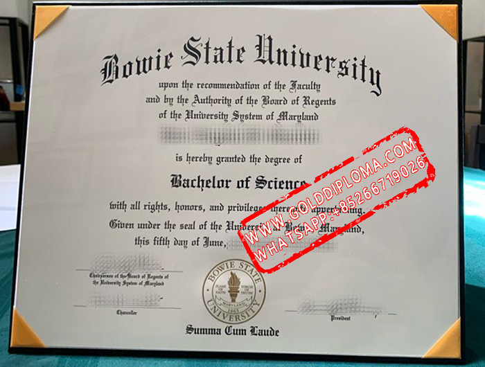 Bowie State University fake diploma