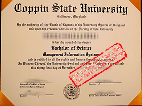 Coppin State University fake degree