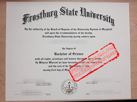 Frostburg State University fake diploma