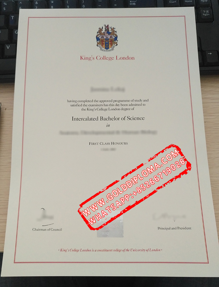 Kings College London fake degree