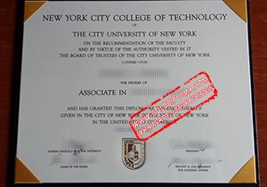 New York City College of Technology fake diploma