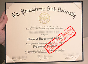 Pennsylvania State University fake degree