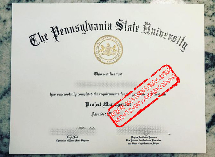 buy Pennsylvania State University fake degree