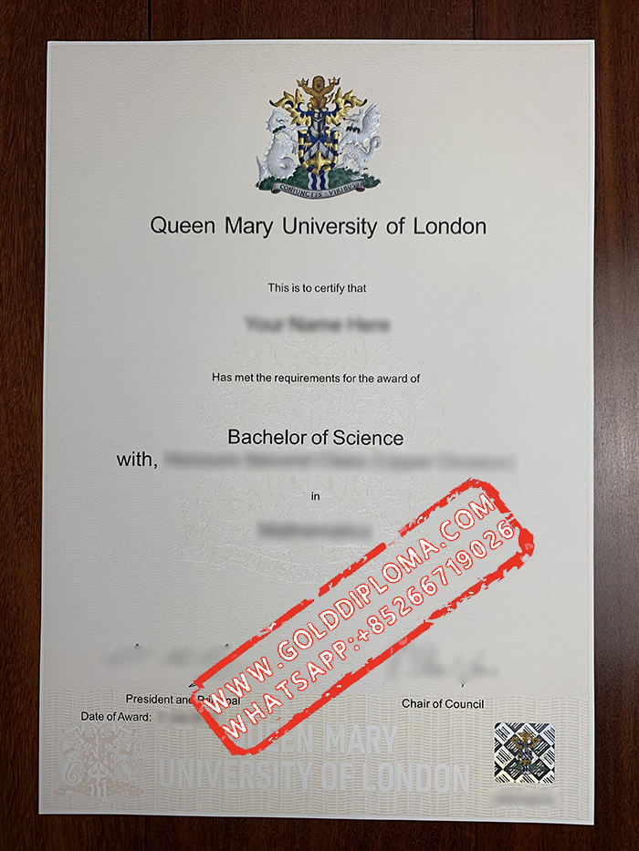 Queen Mary University of London fake degree