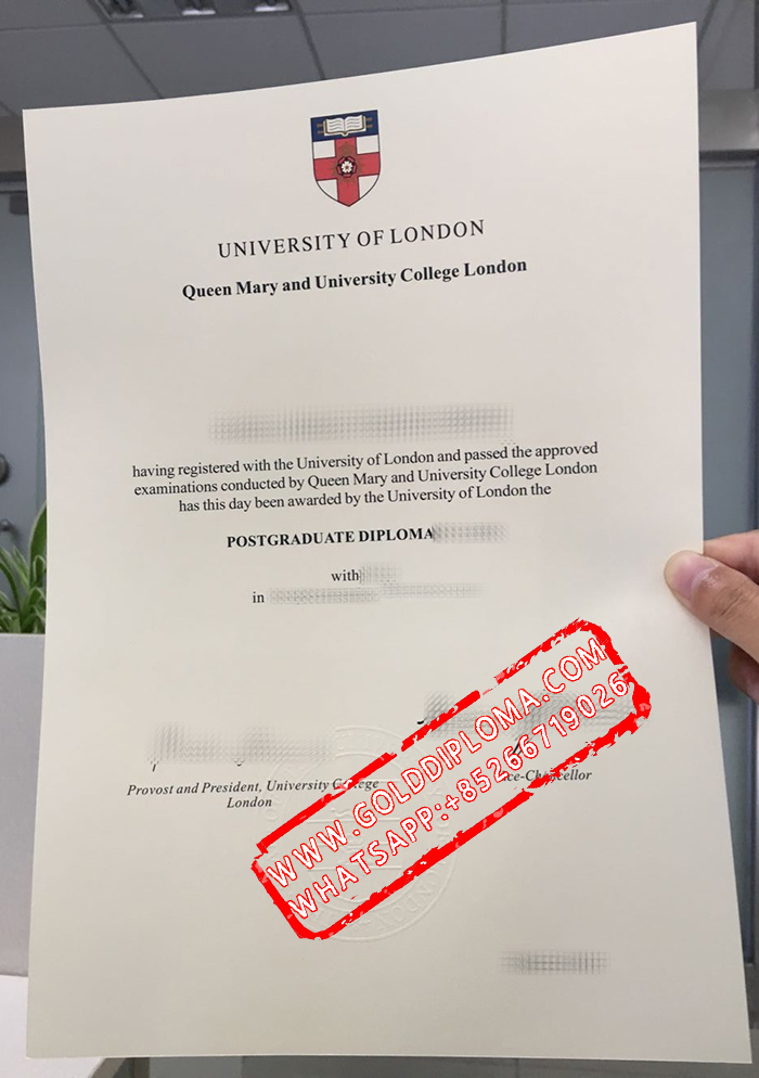 Queen Mary University of London fake diploma