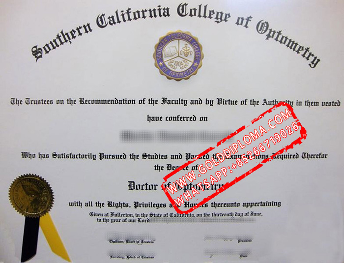 State University of New York College of Optometry fake degree