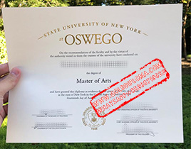 State University of New York at Oswego fake degree