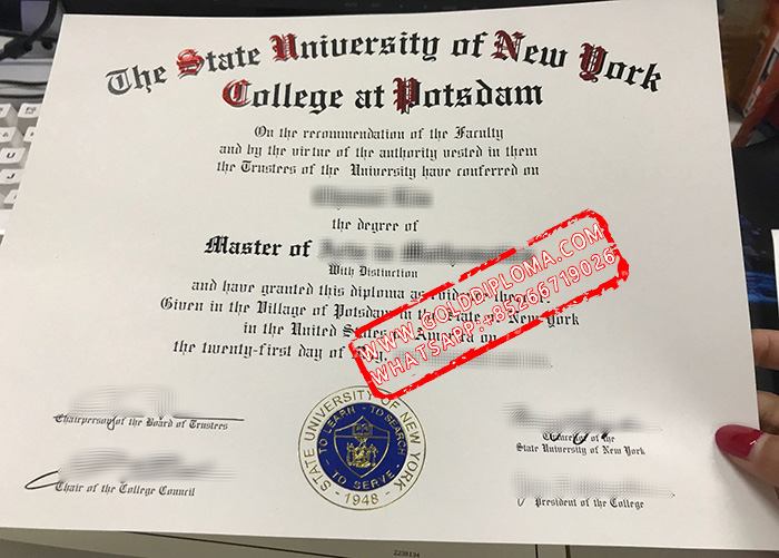 State University of New York at Potsdam fake diploma