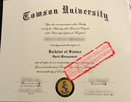 Towson University fake diploma