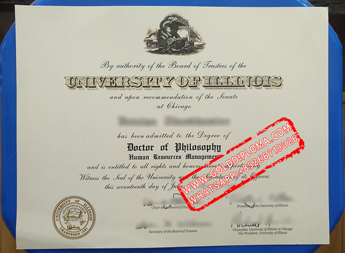 University of Illinois at Chicago fake degree