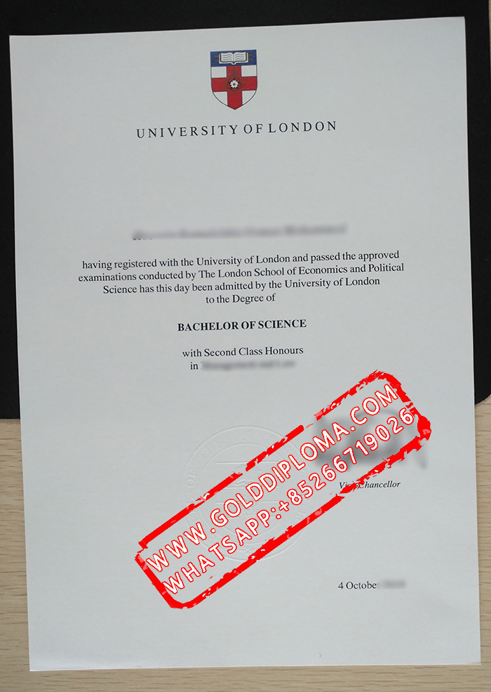 University of London fake degree