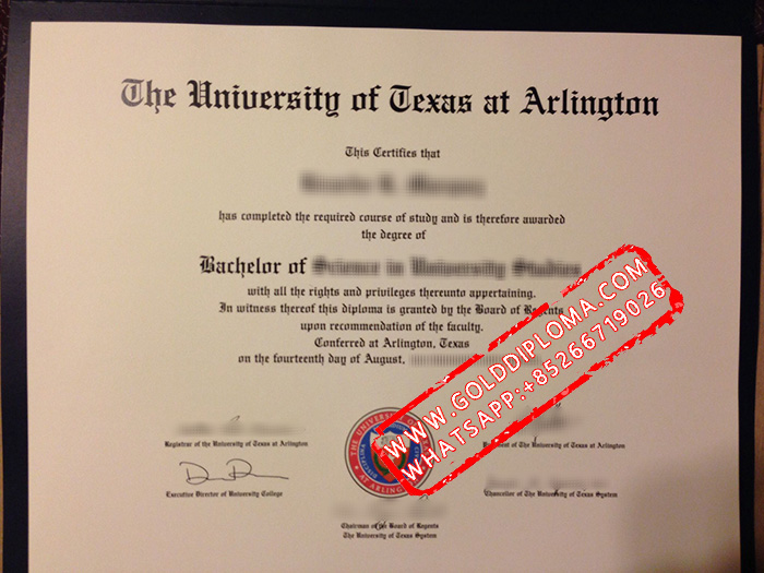 University of Texas at Arlington fake diploma