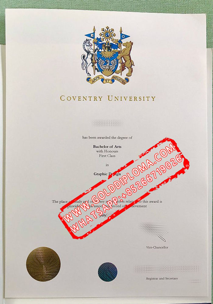 Coventry University fake diploma