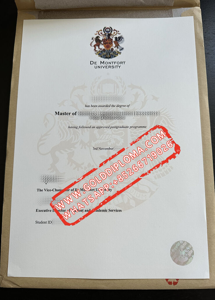 De Montfort University fake diploma