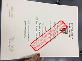 University of East London fake diploma