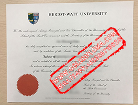 Heriot Watt University fake diploma