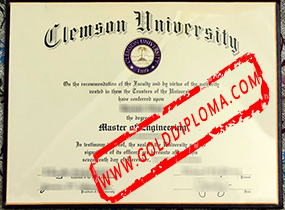 Clemson University fake degree