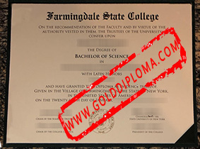 Farmingdale State College fake degree