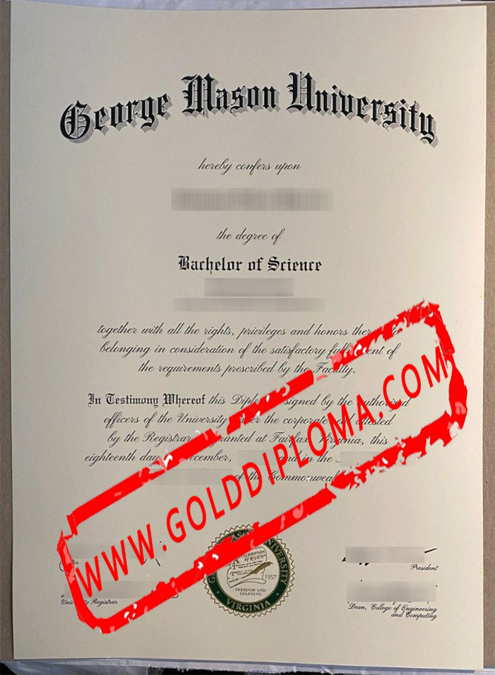 George Mason University fake degree