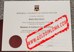 Memorial University of Newfoundland fake diploma