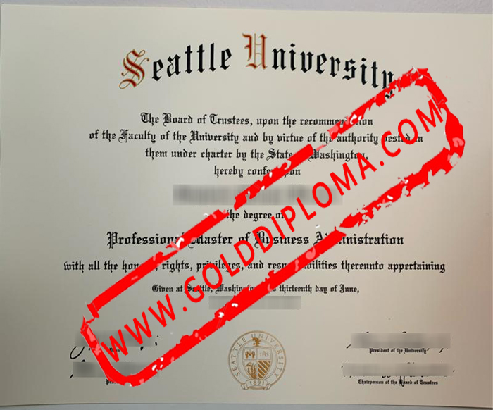 Seattle University fake degree