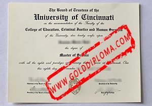 University of Cincinnati fake diploma