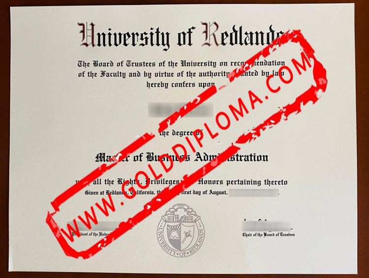 University of Redlands fake degree